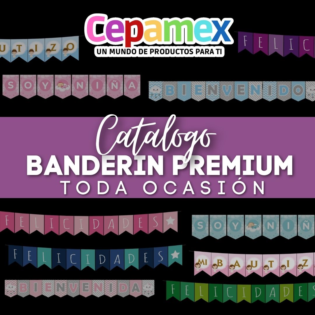 Cepamex Catalogo Banderin Toda Ocasion